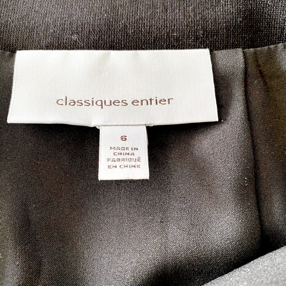 Leather Classiques  Entire Paneled pencil skirt